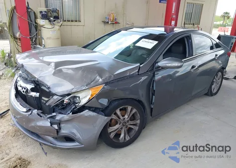 2013 Hyundai Sonata Limited z USA, uszkodzony, nr VIN 5NPEC4AC1DH630292